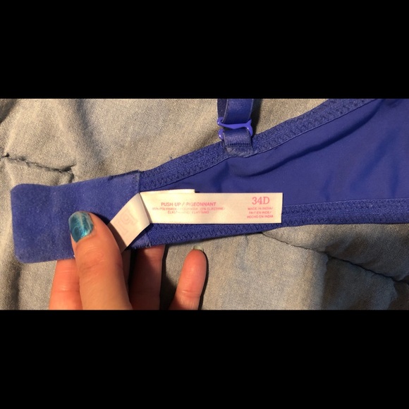 Three Bras by PINK, Blue, Black & Burgundy - Picture 9 of 12